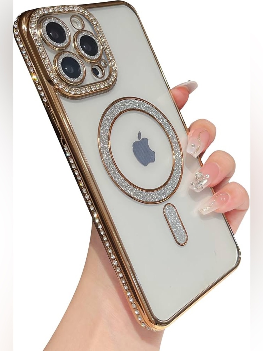 Case For IPhone 16 Pro Max Color Gold.